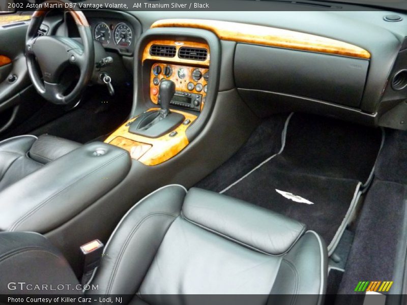 Dashboard of 2002 DB7 Vantage Volante