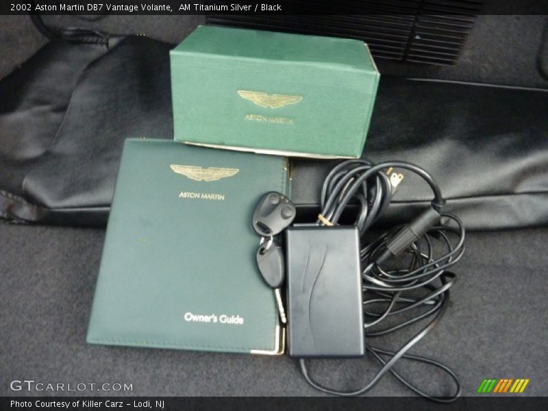 Books/Manuals of 2002 DB7 Vantage Volante