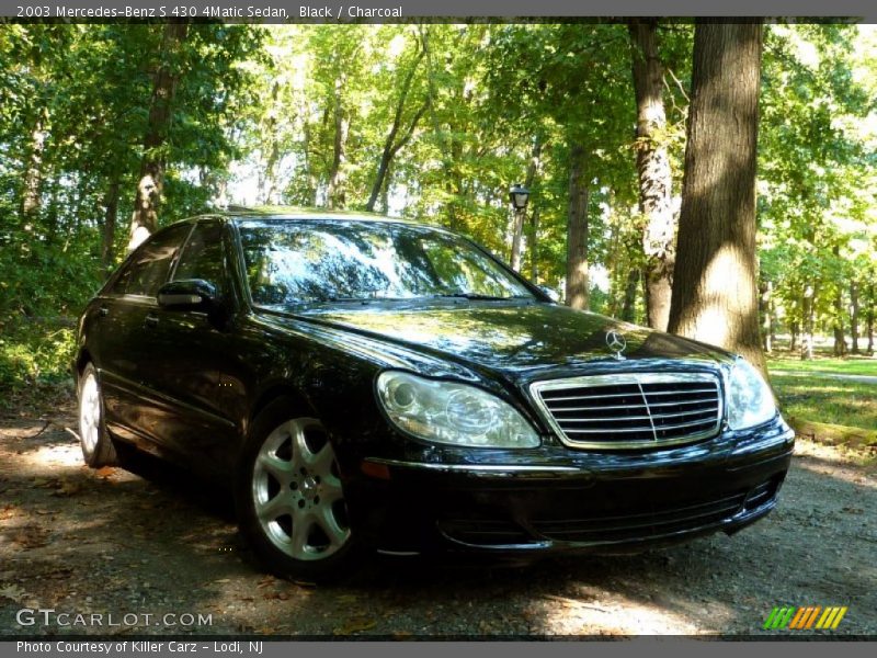 Black / Charcoal 2003 Mercedes-Benz S 430 4Matic Sedan