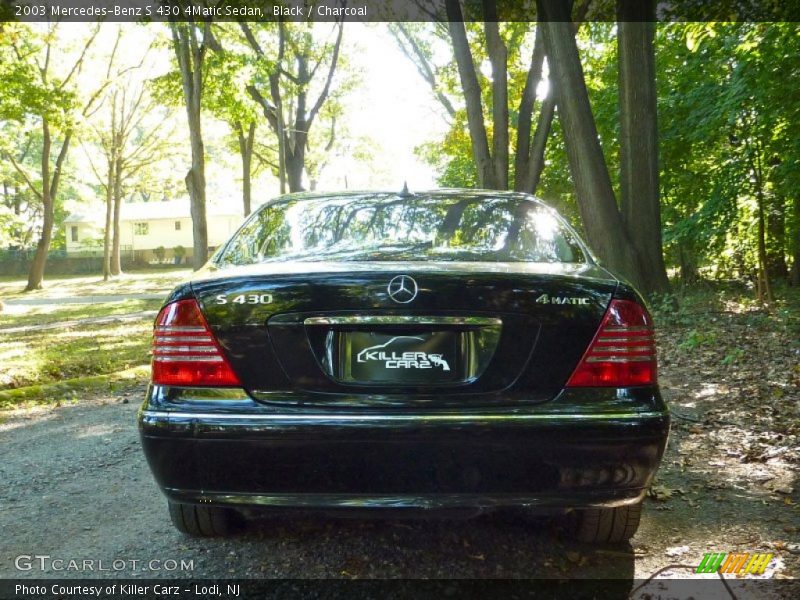 Black / Charcoal 2003 Mercedes-Benz S 430 4Matic Sedan