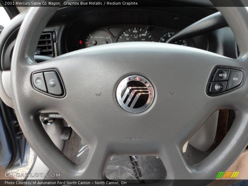 Graphite Blue Metallic / Medium Graphite 2001 Mercury Sable GS Wagon