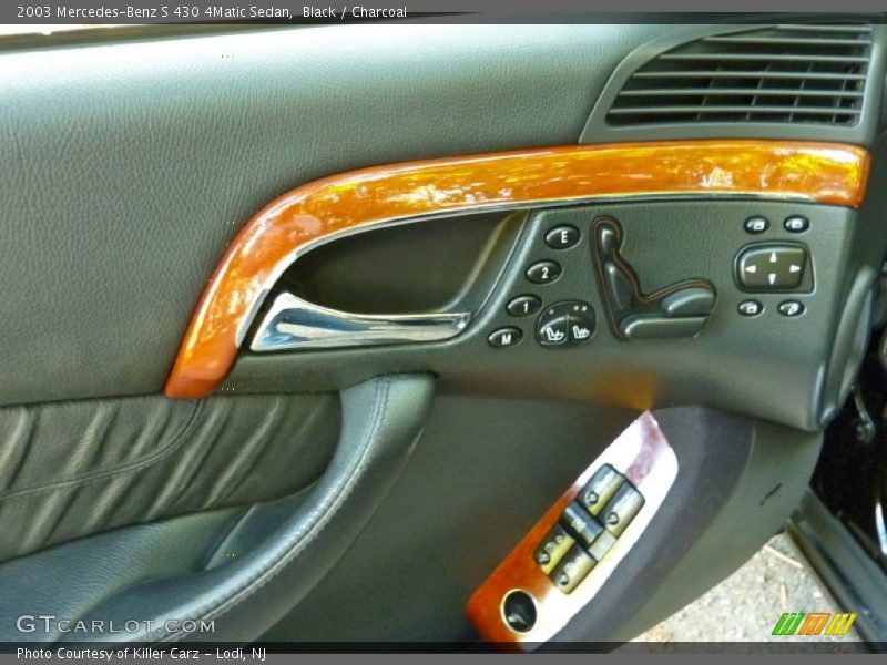 Black / Charcoal 2003 Mercedes-Benz S 430 4Matic Sedan
