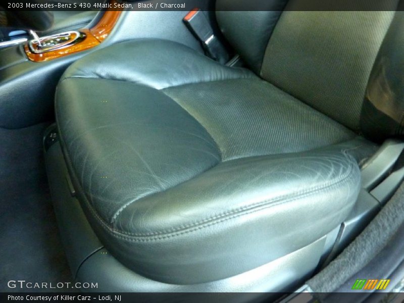Black / Charcoal 2003 Mercedes-Benz S 430 4Matic Sedan