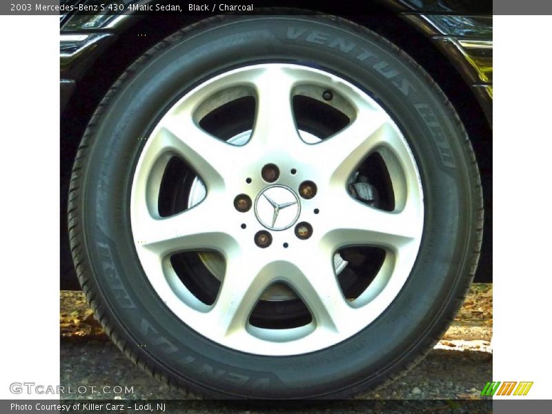 Black / Charcoal 2003 Mercedes-Benz S 430 4Matic Sedan
