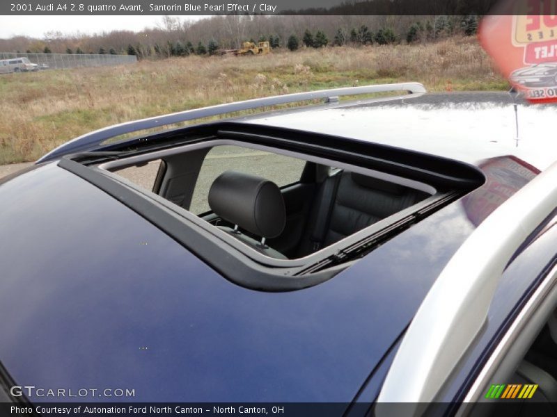 Sunroof of 2001 A4 2.8 quattro Avant