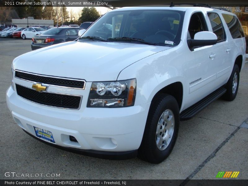 Summit White / Ebony 2011 Chevrolet Suburban LT 4x4