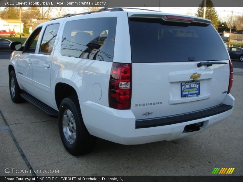 Summit White / Ebony 2011 Chevrolet Suburban LT 4x4