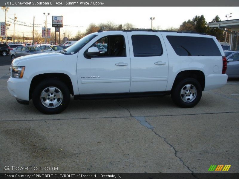 Summit White / Ebony 2011 Chevrolet Suburban LT 4x4