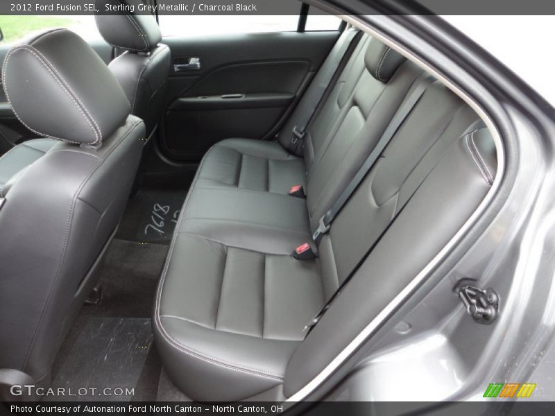 Sterling Grey Metallic / Charcoal Black 2012 Ford Fusion SEL
