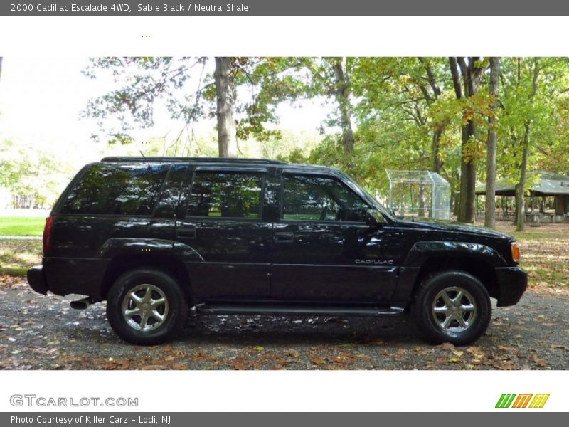 Sable Black / Neutral Shale 2000 Cadillac Escalade 4WD