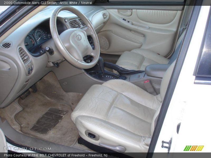  2000 Alero GLS Sedan Neutral Interior