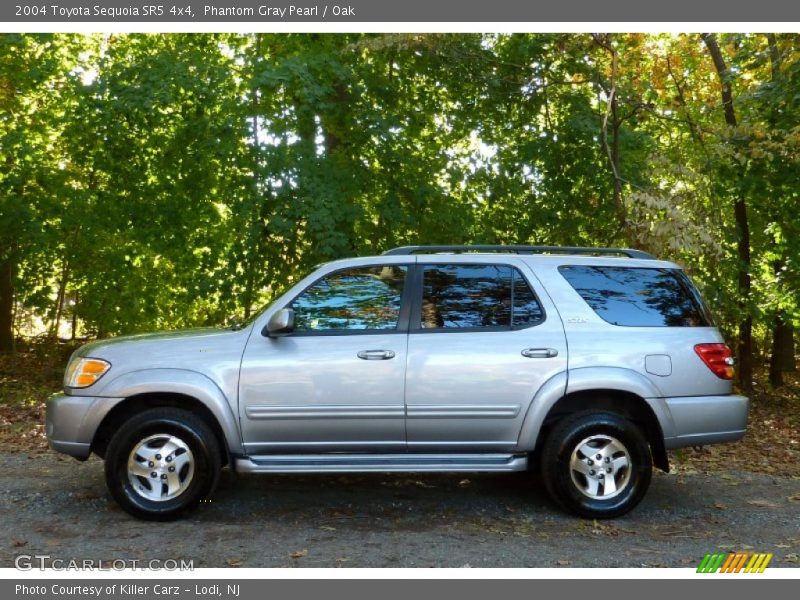 Phantom Gray Pearl / Oak 2004 Toyota Sequoia SR5 4x4