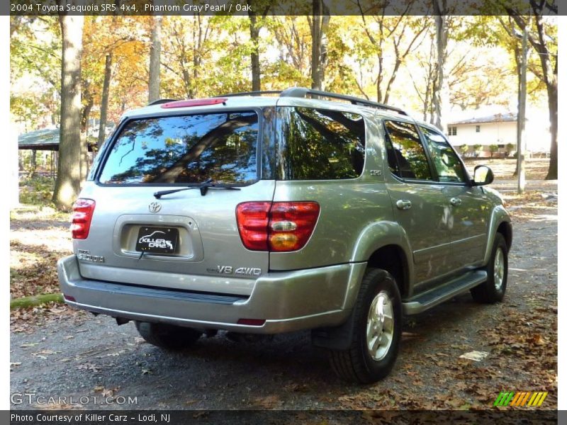 Phantom Gray Pearl / Oak 2004 Toyota Sequoia SR5 4x4