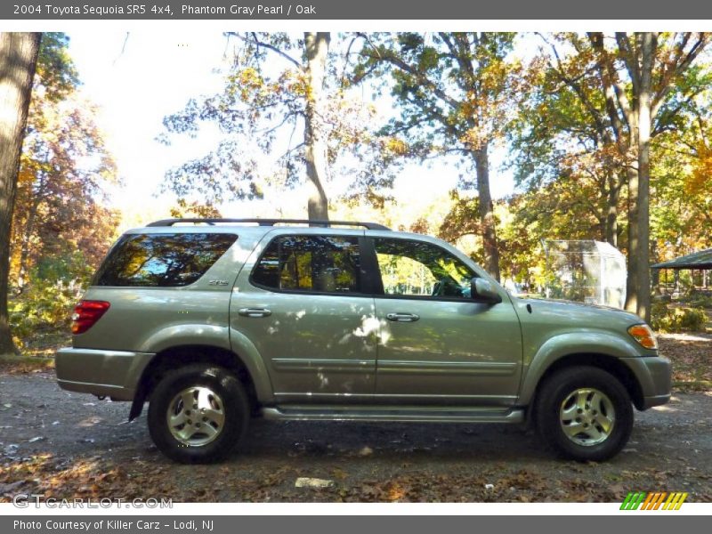 Phantom Gray Pearl / Oak 2004 Toyota Sequoia SR5 4x4