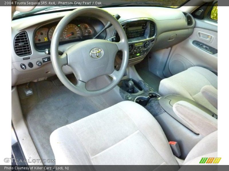 Phantom Gray Pearl / Oak 2004 Toyota Sequoia SR5 4x4