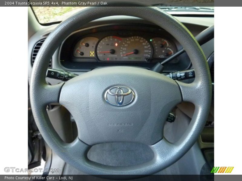 Phantom Gray Pearl / Oak 2004 Toyota Sequoia SR5 4x4