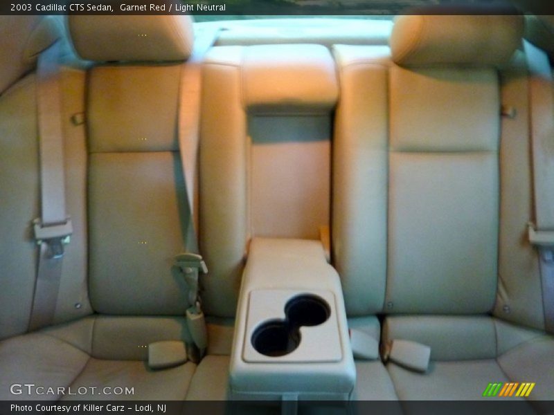 Garnet Red / Light Neutral 2003 Cadillac CTS Sedan