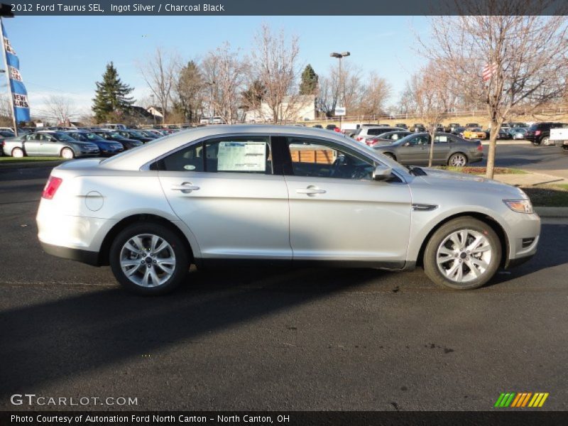 Ingot Silver / Charcoal Black 2012 Ford Taurus SEL