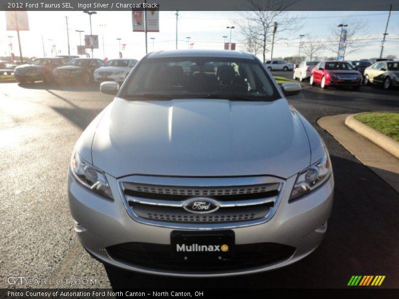 Ingot Silver / Charcoal Black 2012 Ford Taurus SEL