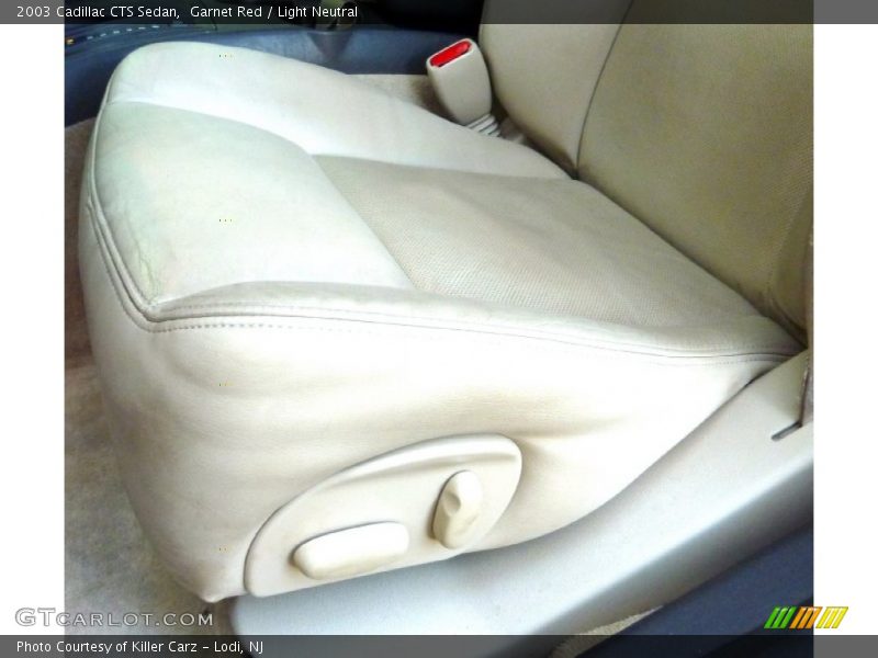 Garnet Red / Light Neutral 2003 Cadillac CTS Sedan
