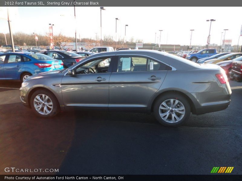 Sterling Grey / Charcoal Black 2012 Ford Taurus SEL