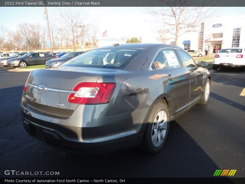 Sterling Grey / Charcoal Black 2012 Ford Taurus SEL