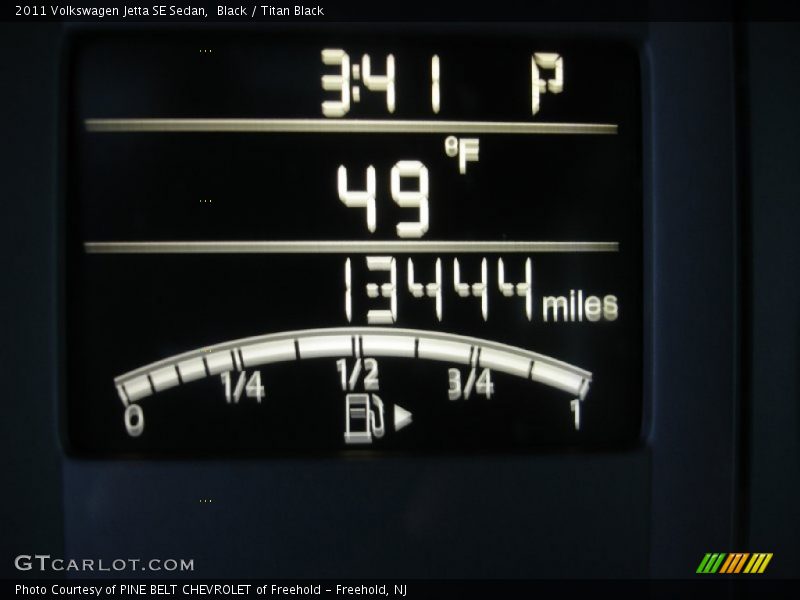 Black / Titan Black 2011 Volkswagen Jetta SE Sedan