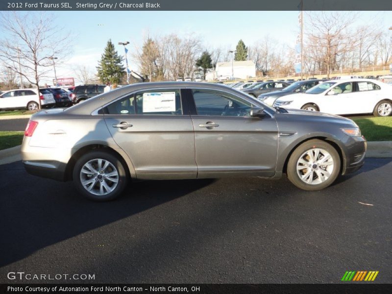 Sterling Grey / Charcoal Black 2012 Ford Taurus SEL