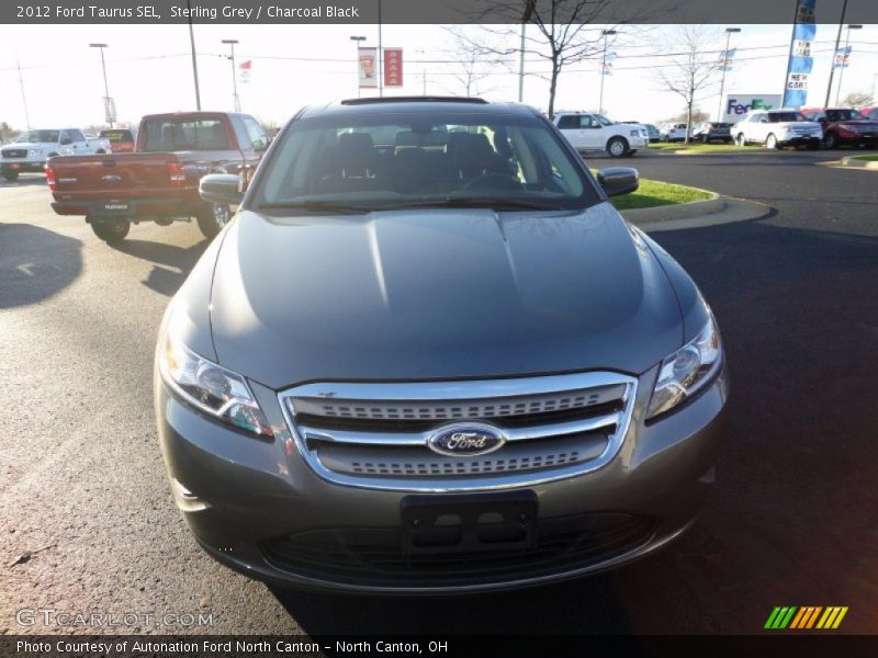 Sterling Grey / Charcoal Black 2012 Ford Taurus SEL