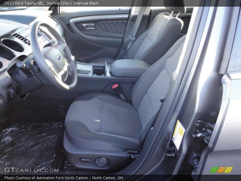 Sterling Grey / Charcoal Black 2012 Ford Taurus SEL