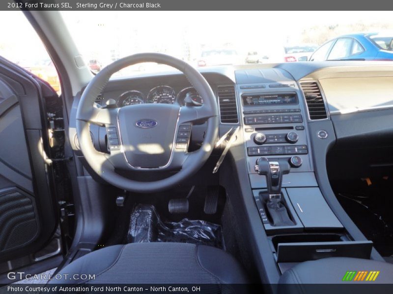 Sterling Grey / Charcoal Black 2012 Ford Taurus SEL