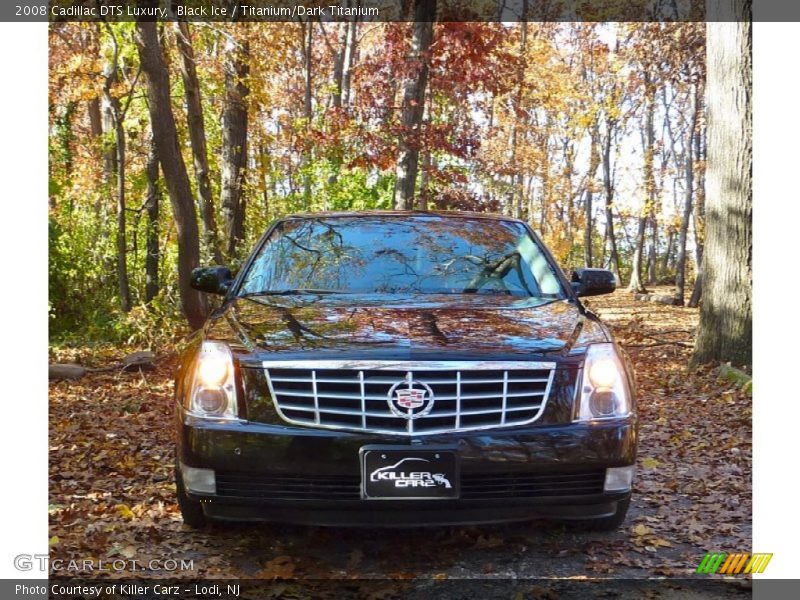 Black Ice / Titanium/Dark Titanium 2008 Cadillac DTS Luxury
