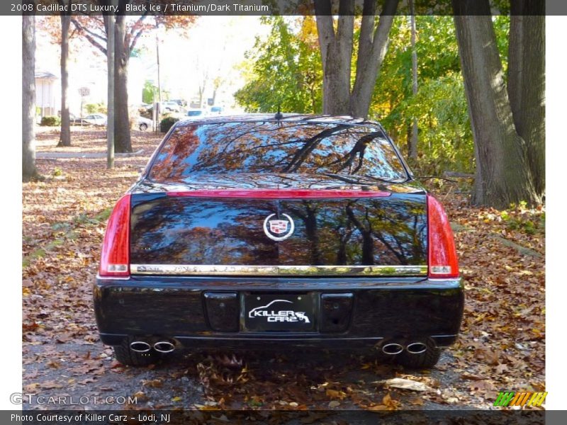 Black Ice / Titanium/Dark Titanium 2008 Cadillac DTS Luxury
