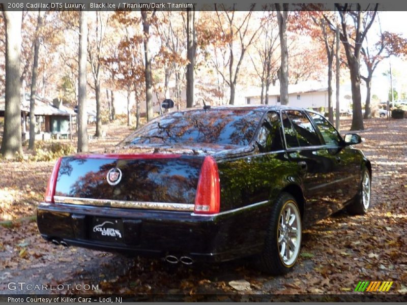 Black Ice / Titanium/Dark Titanium 2008 Cadillac DTS Luxury