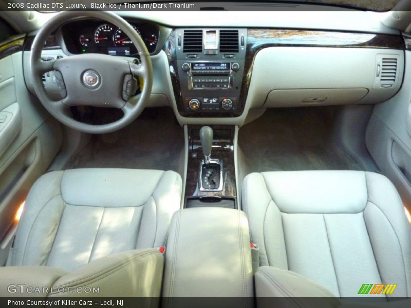 Black Ice / Titanium/Dark Titanium 2008 Cadillac DTS Luxury