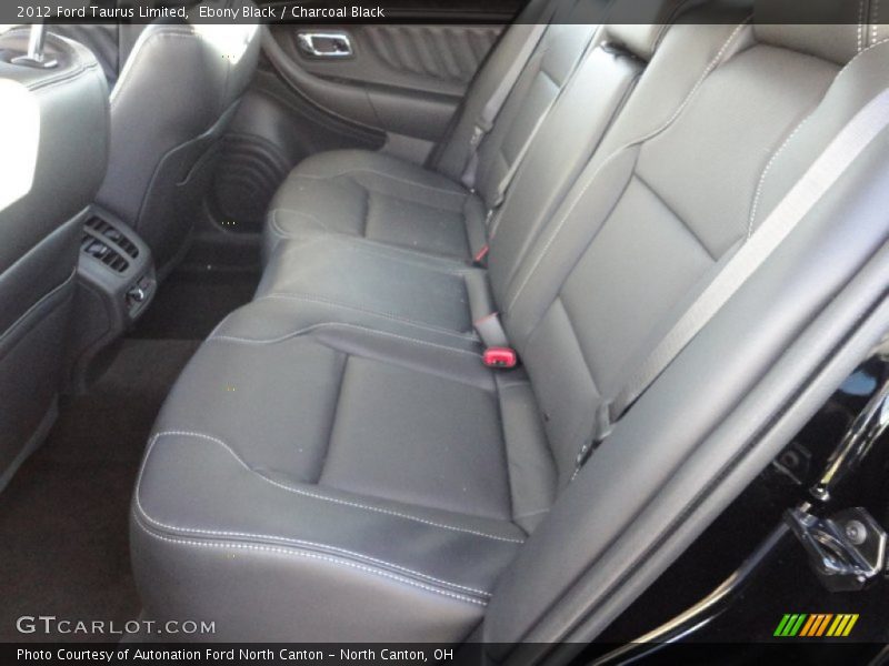 Ebony Black / Charcoal Black 2012 Ford Taurus Limited