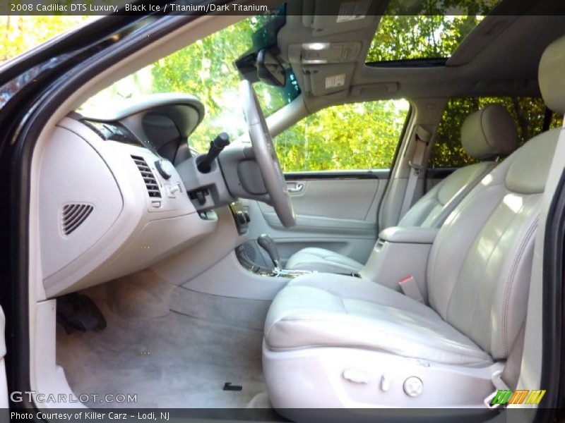 Black Ice / Titanium/Dark Titanium 2008 Cadillac DTS Luxury