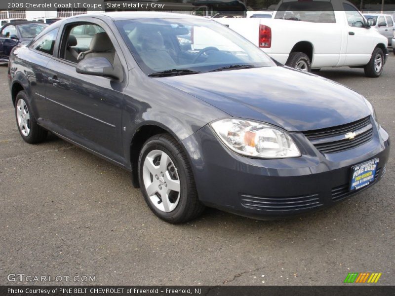 Slate Metallic / Gray 2008 Chevrolet Cobalt LT Coupe