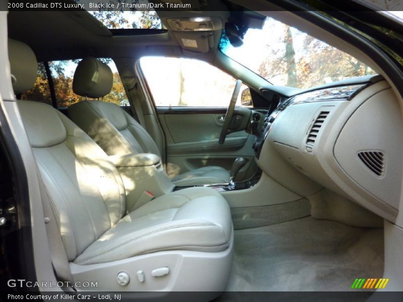 Black Ice / Titanium/Dark Titanium 2008 Cadillac DTS Luxury