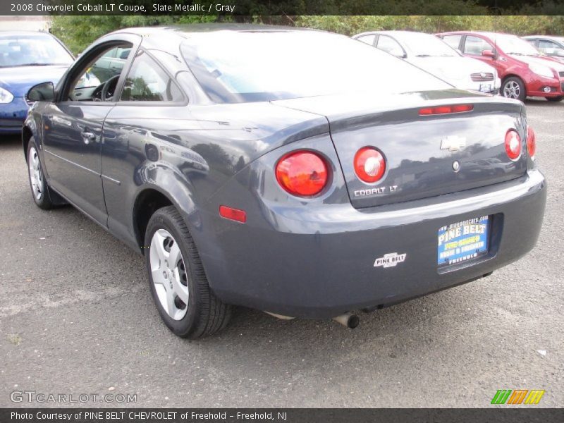 Slate Metallic / Gray 2008 Chevrolet Cobalt LT Coupe