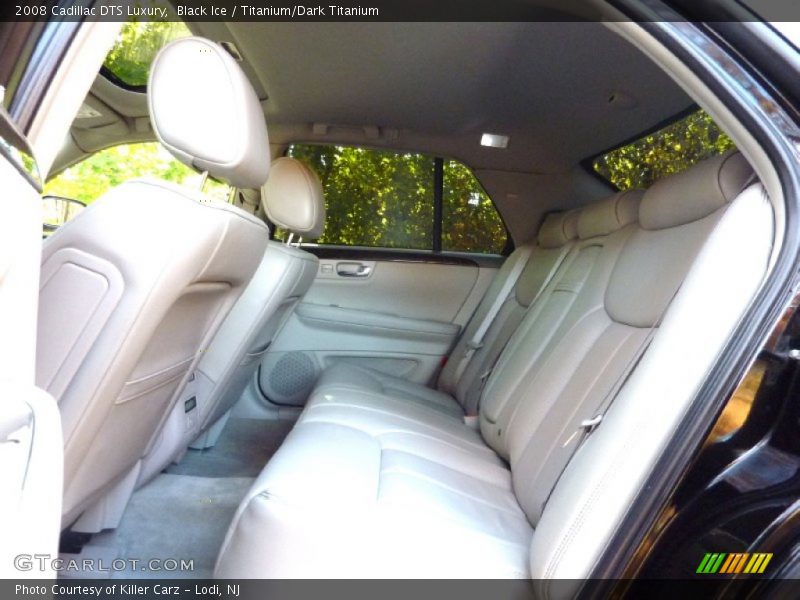 Black Ice / Titanium/Dark Titanium 2008 Cadillac DTS Luxury