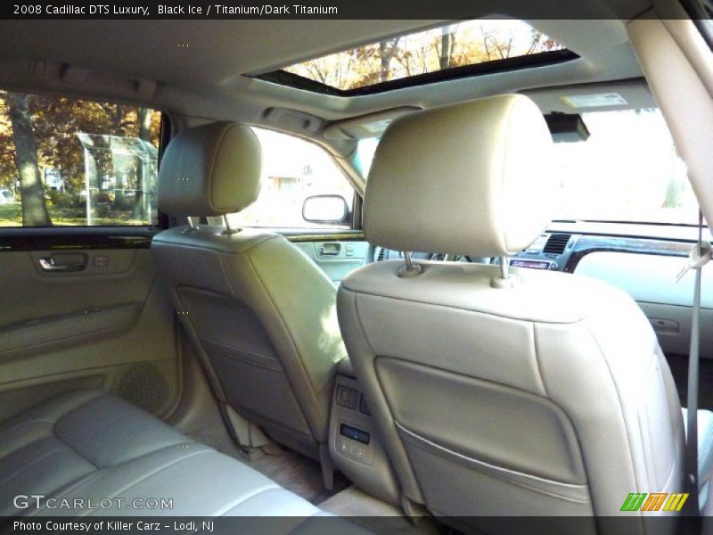 Black Ice / Titanium/Dark Titanium 2008 Cadillac DTS Luxury