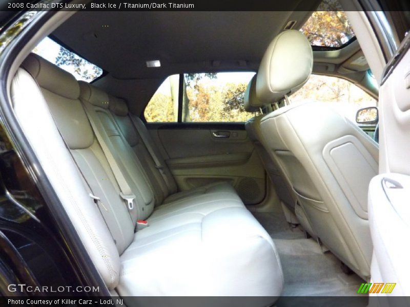 Black Ice / Titanium/Dark Titanium 2008 Cadillac DTS Luxury