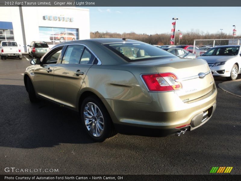 Ginger Ale / Light Stone 2012 Ford Taurus Limited