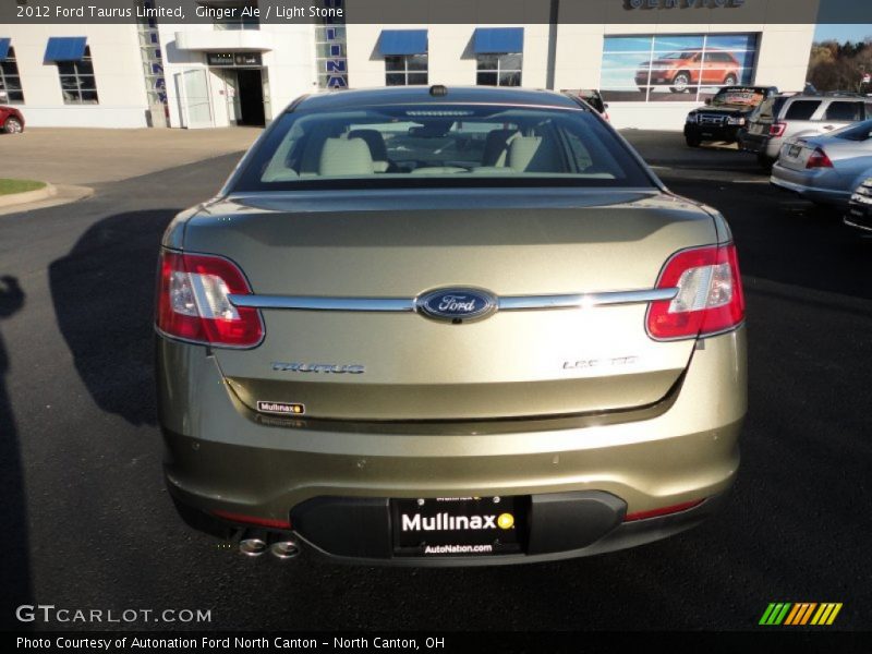 Ginger Ale / Light Stone 2012 Ford Taurus Limited