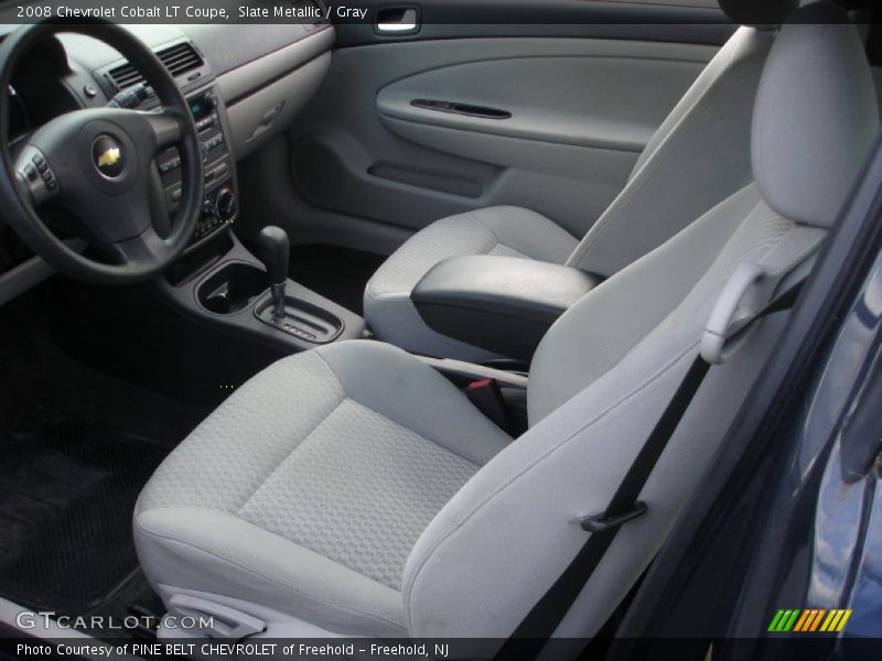 Slate Metallic / Gray 2008 Chevrolet Cobalt LT Coupe