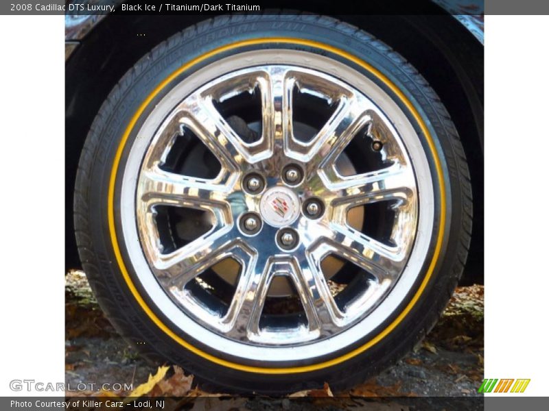 Black Ice / Titanium/Dark Titanium 2008 Cadillac DTS Luxury