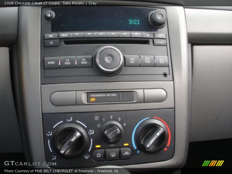 Slate Metallic / Gray 2008 Chevrolet Cobalt LT Coupe