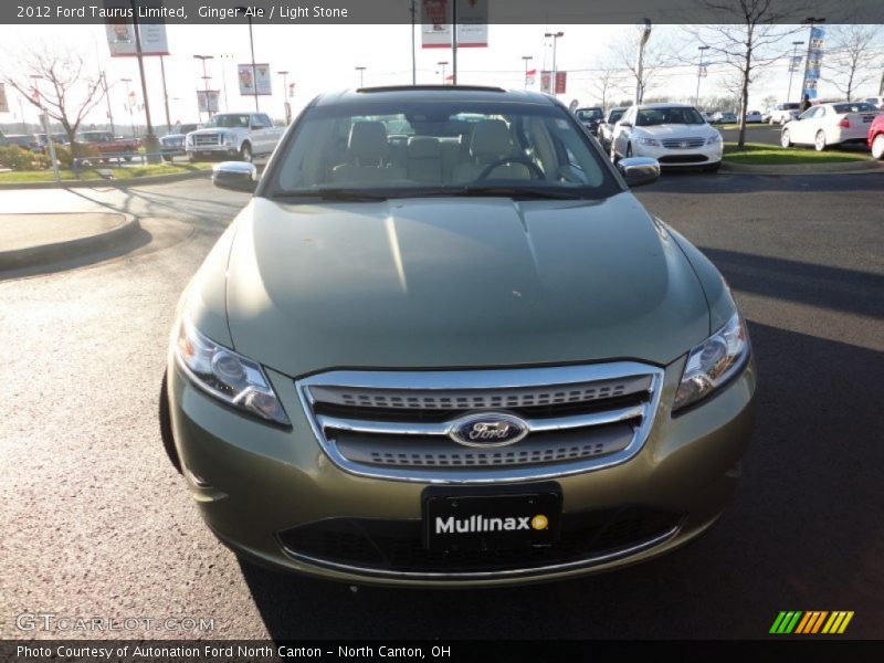 Ginger Ale / Light Stone 2012 Ford Taurus Limited