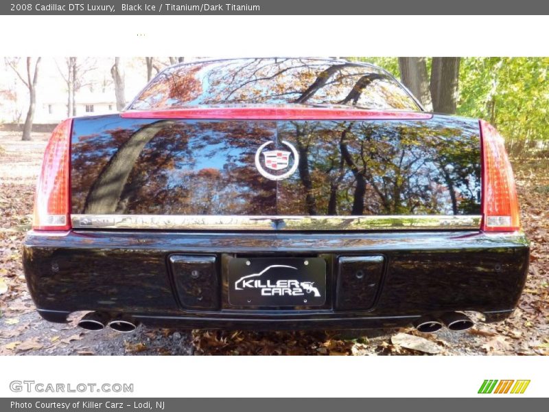Black Ice / Titanium/Dark Titanium 2008 Cadillac DTS Luxury